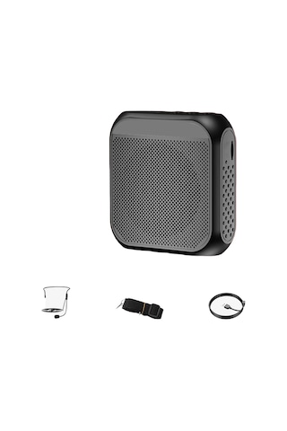 Neevoyu Norbix S17 Siyah Arı Mikrofonlu Hoparlör - Kulaklık, Askı Ve Şarj Kablosu İçeren Ses Güçlendirici