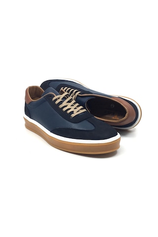 Luis Figo %100 Hakiki Deri Ortopedik Erkek Rahat Günlük Yeni Sezon 1.sınıf Ayakkabı 40-44 Lacivert