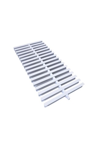 Havuz Savak Izgarası Tek Geçmeli 20 Cm 1 Metre