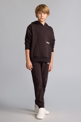 Defacto Jogger Fit Esnek Bel Rahat Kalıp Lastikli Paça Pantolon Erkek Çocuk H9685a826wnbn338 Kahve-bn338