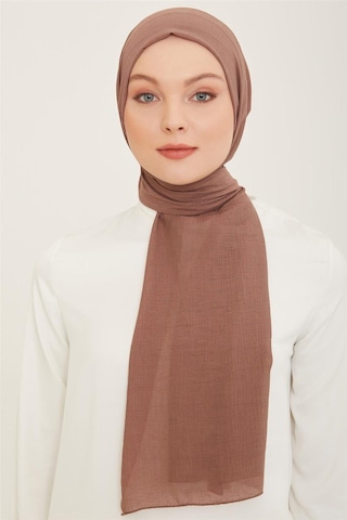 Armine Trend Woody Şal 13 Kahve