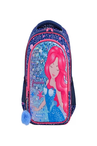 Muggle Okul Çantası Mu-8836 Marmaid Lacivert