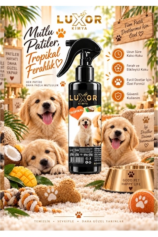 Luxor Köpek Parfümü Tropikal 200 ml