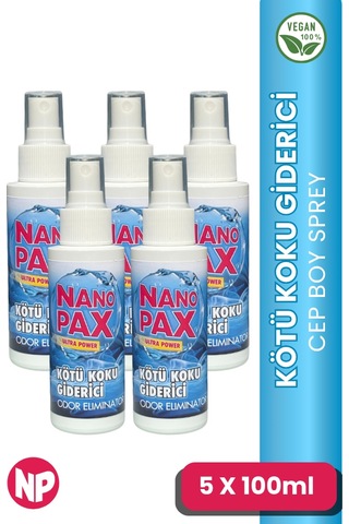 Kötü Koku Giderici Sıvı Sprey 5 X 100 Ml