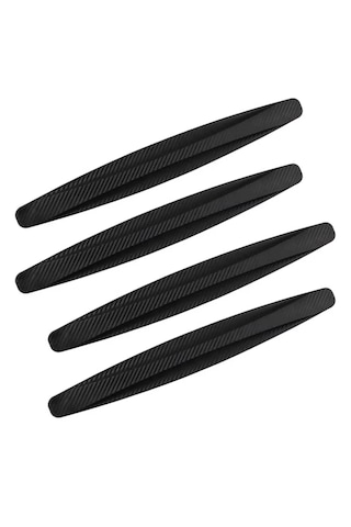Microcase 4'lü Universal Çizik Önleyici Şerit Araç Koruma Bandı Seti Al5361 Siyah