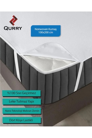 100x200 Cm Tek Kişilik Alez, Lastikli Tek Kişilik Alez , Bebek Alezi, Yatak Koruyucu