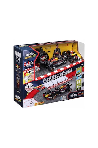 1/41 Die-cast Red Bull Racing Uzaktan Kumandalı Araba Ve Pist Set Renkli