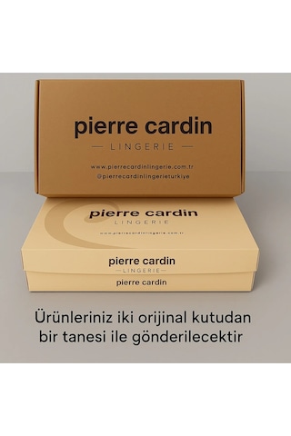 Pierre Cardin Kadın Vişne 6200 Madrid Balenli Desteksiz Dantelli Sütyen Tak - Çıkar Askılı Vişne