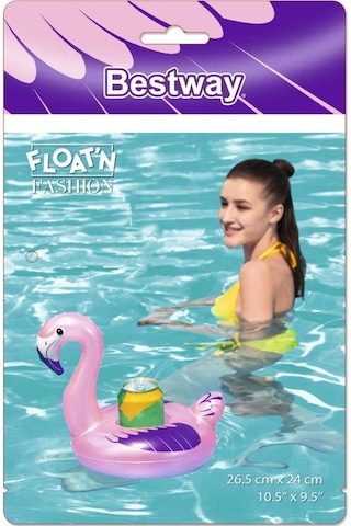 Flamingo & Tavus Kuşu Şekilli Bardaklık - 34127 Lisinya Çok Renkli