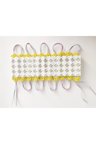 Replax Parmak Cob Led Sarı 12 Volt Su Geçirmez 10,lu 3m Bantlı
