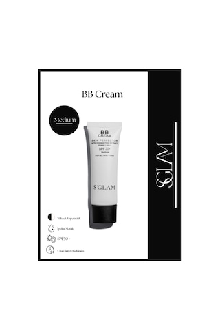 S'glam Bb Krem Spf 30 Medıum 50ml Medium