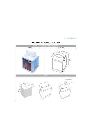Vialli Ng11b Masaüstü Üsten Çekmeli Kağıt Peçete Dispenseri