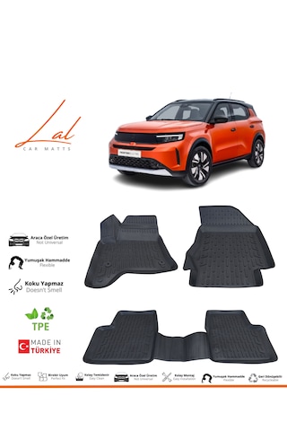 Opel Frontera Hybird 3d Havuzlu Paspas 2025 Ve Sonrası Uyumlu