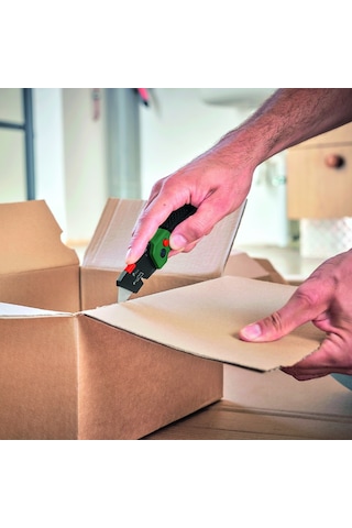 Bosch Premium Katlanabilir Maket Bıçağı + Kumaş Çanta + 10 Bıçak - 1600A02W7M