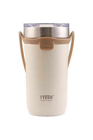 Tyeso Soulmate Tumbler Vakumlu Paslanmaz Çelik Silikon Askı 550ml Renkli