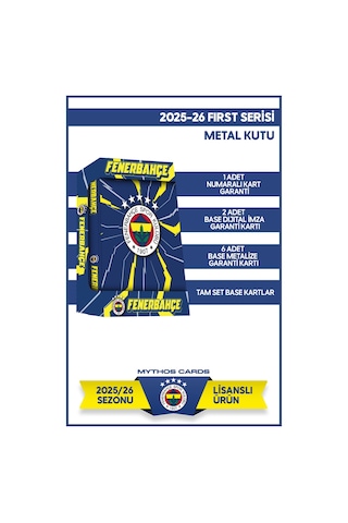 Fenerbahçe 2025-26 Mythos First - Metal Kutu