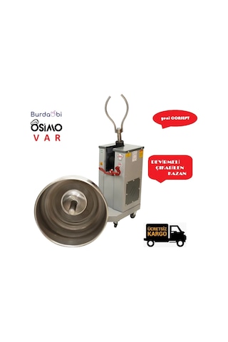 Osimo 50 Kg Devirmeli Profesyonel Hamur Yoğurma Makinesi