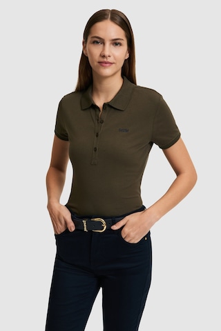 U.s. Polo Assn. Kadın Koyu Haki Tişört Basic 50323461-vr111
