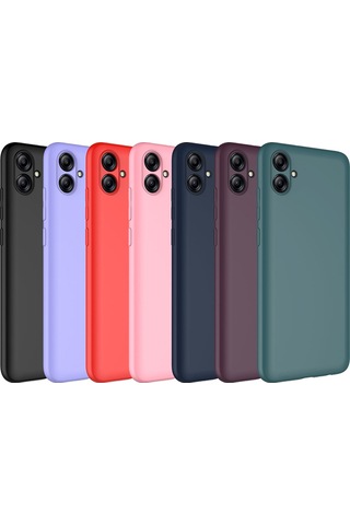 Zore Galaxy Uyumlu A04e Kılıf Mara Lansman Kapak - Lacivert Lacivert