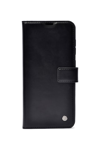 Goocamp Tecno Camon 19 Neo Kılıf Kar Deluxe Kapaklı Kılıf - Gold Gold