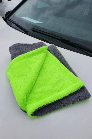 Mikrofiber Oto Kurulama Bezi 50x80 Çift Taraflı Araç Kurulama Havlusu Çizmez Araç Silme Bezi 650 Gsm