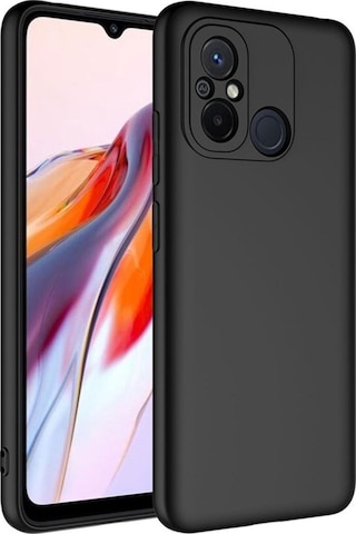 Xiaomi Redmi 12c Kılıf Zore Mara Lansman Kapak Siyah