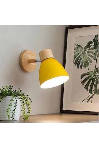 Tongxida Modern Nordic Pembe Duvar Lambası - Yatak Odası/salon Dekorasyonu Şık Ve Pratik Pembe Lamba Pembe