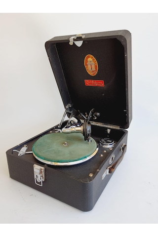 Odeon Kismet Antika Çanta Gramofon 083