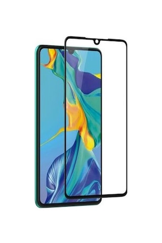 Huawei P30 Pro İle Uyumlu Şeffaf Esnek Kavisli Ekranı Tam Kaplayan Pet Ekran Koruyucu