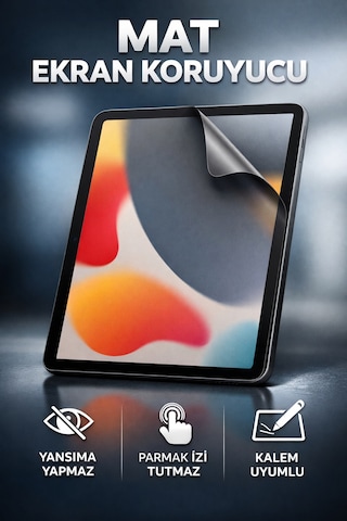 Samsung Galaxy Tab S7+ Plus Sm-t970 12.4'' Uyumlu Premium Mat Ekran Koruyucu Film
