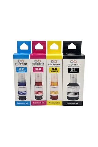 Proprint Canon G2420 4 Renk Mürekkep 135 Ml - 70 Ml Gı-41
