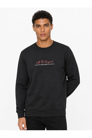 Loft Regular Fit Erkek Sweatshirt Lf2044440 Q1.v1 Siyah