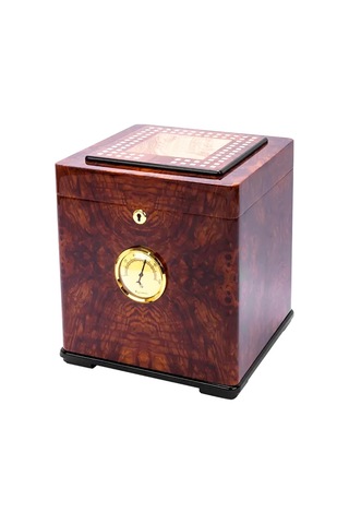 Cohiba İspanyol Sedir Humidor Puro Kutusu Ceviz 60s