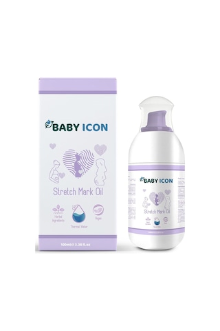 Baby İcon Gebe Çatlak Önleyici Yağ