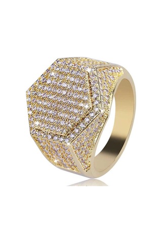 Altın Totem Erkek Yüzüğü 13 Altın