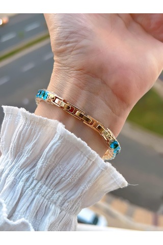 Coliseum Çelik Ve Taşlı Kordon Vintage Seri Küçük Kasa Özel Tasarım Kadın Kol Saati Sp.8933.m2 Sarı