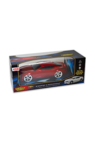 Ctoys 1:14 Ölçekli Chevrolet Copo Camaro Işıklı Uzaktan Kumandalı Araba Kırmızı 1402b Kırmızı