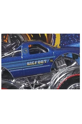 Bigfoot Hot Wheels 2025 Monster Trucks Treasure Hunt Th Lacivert
