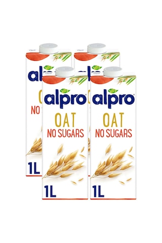 Alpro Şekersiz Yulaf Sütü 4 x 1 L
