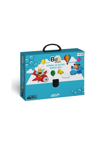 Bee Smart Görsel ve İşitsel Dikkat Seti 7-8 Yaş