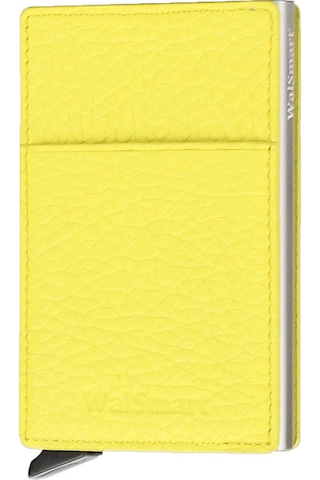 Walsmart Pocket Flotur Akıllı Mekanizmalı Deri Cüzdan Sarı