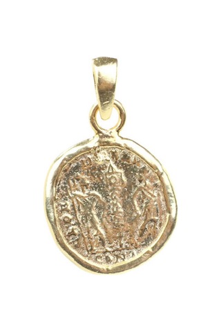 925 Ayar Gümüş Antik Roma Figürlü Madalyon Kolye Ucu 248076255