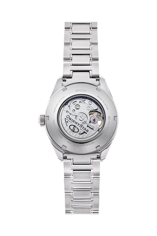 Orient Star Re-by0004a00b Otomatik Çelik Gri Open Heart Mavi Kadran Safir Kristal 40 Mm Erkek Kol Saati
