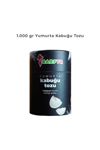 Barftr Yumurta Kabuğu Kalsiyum İçeren Takviye Edici Gıda 1 KG
