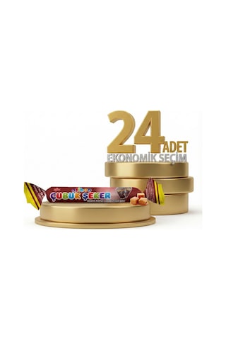 Afia Afibon Karamelli Çubuk Şeker 24x6,7 Gr
