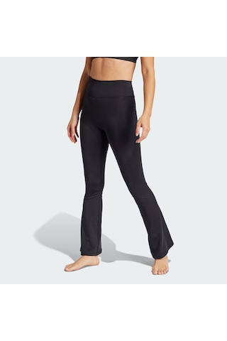 Adidas All Me Essentials Flare Kadın Tayt Jp4770 Siyah