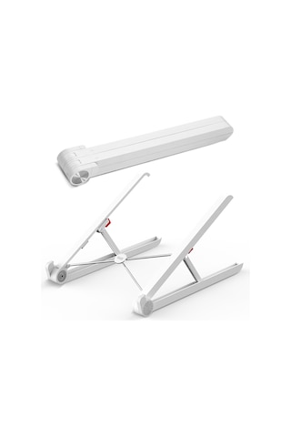 Saiji X1 Laptop ve Tablet Standı Beyaz