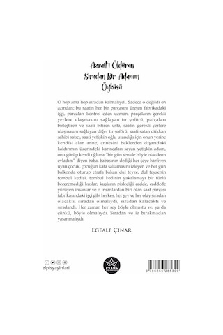 Azrail İ Öldüren Sıradan Bir Adamın Öyküsü - Egealp Çınar - Elpis Yayınları -