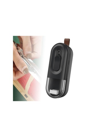 Homyl Vakum Torbası Kapama Makinesi Yeniden Kapatma Torbaları Siyah