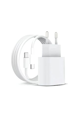 Solgun 25w Iphone Uyumlu Hızlı Şarj Aleti Adaptör + Kablo 1m 15/15pro/15promax/16/16pro/16promax